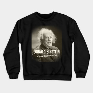 Donald Einstein Crewneck Sweatshirt